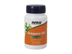 Now Foods Oregano Oil, Ulei Oregano 181 mg 90 gelule